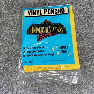 Vintage Universal Studios Florida Adult Poncho